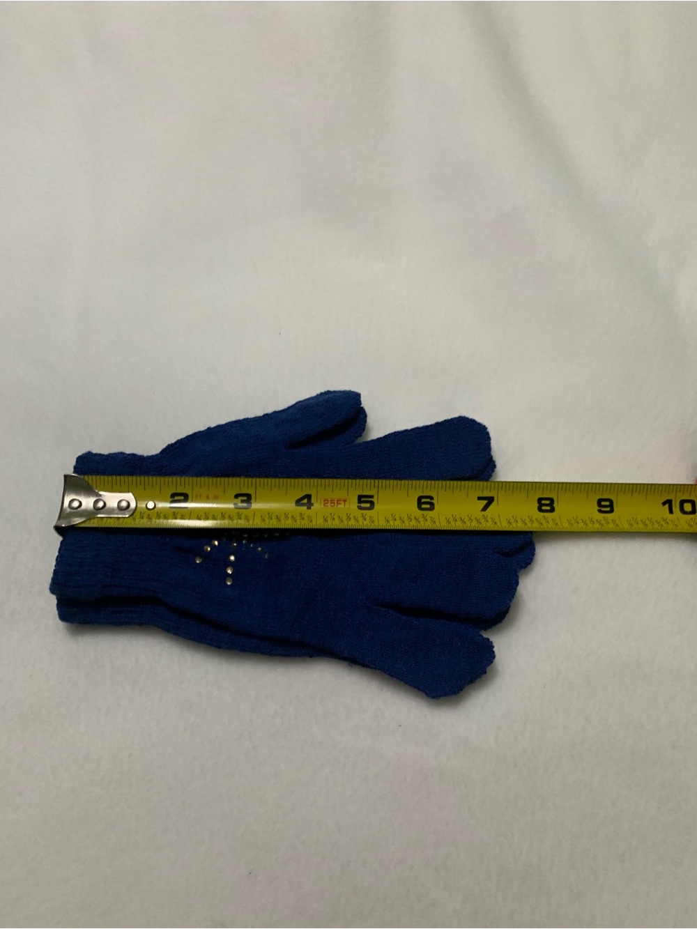 Adult Blue Rhinestone Gloves! - Picture 5 of 5